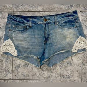 AE distressed, jeans, shorts